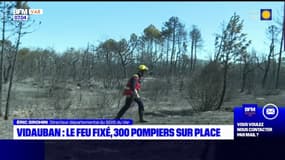 Incendie à Vidauban: le feu désormais fixé, 300 pompiers toujours mobilisés