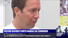 Guillaume Peltier va devenir le porte-parole de Reconquête, le parti d'Éric Zemmour