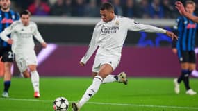 Kylian Mbappé buteur lors d'Atalanta-Real Madrid 