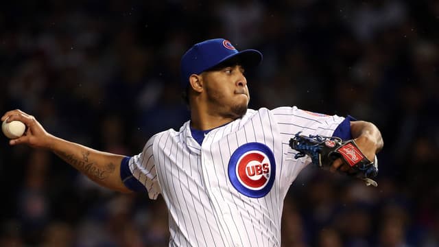Hector Rondon, lanceur des Chicago Cubs