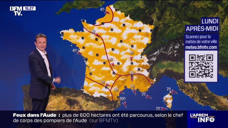 La météo pour ce lundi 28 juillet 2025 thumbnail