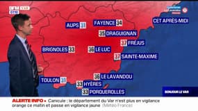 Météo Var: quelques nuages dans le ciel ce vendredi, jusqu'à 37°C à Sainte-Maxime