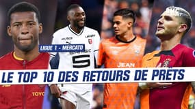 Mercato : le top 10 des retours de prêts en Ligue 1