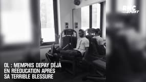 OL : Memphis Depay déjà en rééducation après sa terrible blessure