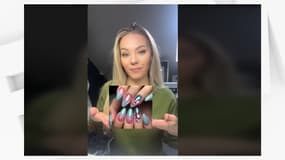 La prothésiste ongulaire @Aud.reyem a partagé une vidéo sur Tiktok le 24 février 2024 pour dénoncer la prolifération d'ongles imaginés par des I.A.