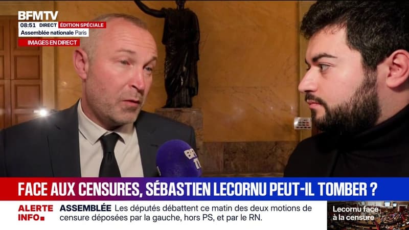 Motions de censure de LFI et du RN: "C'est (aux députés) de nous dire si la copie est la bonne", déclare Laurent Panifous, ministre chargé des Relations avec le Parlement