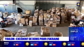 Toulon: une association croule sous les dons pour l'Ukraine