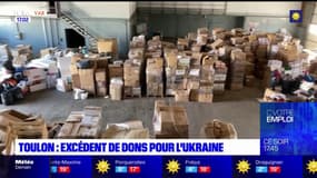 Toulon: une association croule sous les dons pour l'Ukraine