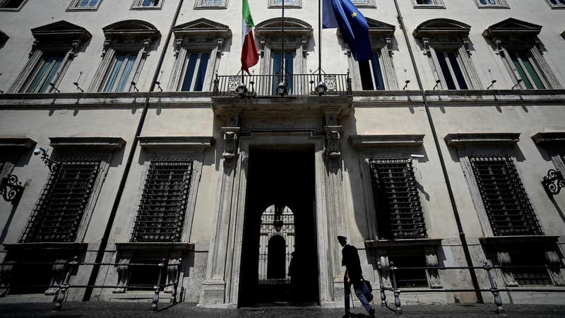 Le Palazzo Chigi, résidence du Premier ministre italien