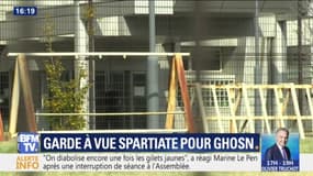 Garde à vue spartiate pour Carlos Ghosn