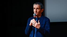 Alain Prost lors de la projection de son documentaire "Prost", le 2 décembre 2024