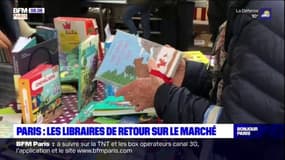 Paris: les libraires étaient sur les marchés ce week-end