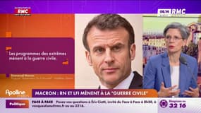 Sandrine Rousseau : "Emmanuel Macron a une inconséquence politique"