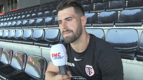 Arthur Retière en interview pour RMC Sport en août 2022