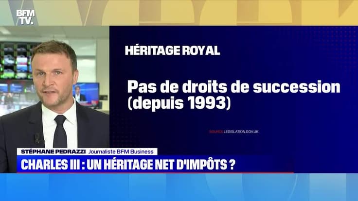 Charles III : un héritage net d'impôts ? - 10/09