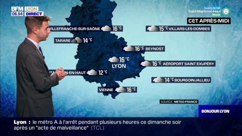 Météo Rhône: une matinée ensoleillée avant le retour de nuages ce lundi après-midi