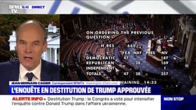 L'enquête en vue de destituer Donald Trump approuvée par la Chambre des représentants