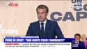 Emmanuel Macron appelle à mener "un combat de résistance" contre le rétablissement de la peine de mort