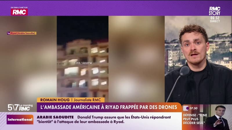 L'ambassade américaine à Riyad frappée par des drones