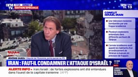 Iran: "Qui se plaindrait de la déstabilisation du régime des mollahs?", feint de s'interroger Jérôme Guedj, député de l’Essonne et porte-parole du PS