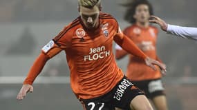 Benjamin Jeannot, l'attaquant de Lorient