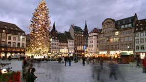 La place Kléber à Strasbourg, le 13 décembre 2007. 