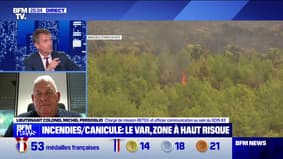 Incendies/canicule : le Var, zone à risque - 08/08