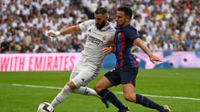 Real-Barça : Karim Benzema face à Eric Garcia