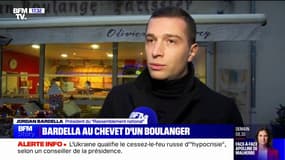 Jordan Bardella (RN): "L'inaction du président de la République mène à la mort de milliers d'artisans-boulangers en France"