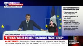 Présidence française de l'Union européenne: Emmanuel Macron annonce "un livre blanc européen de défense et de sécurité"