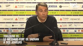 Toulouse FC : Entre espoir et menaces, le message fort de Sadran à ses joueurs 