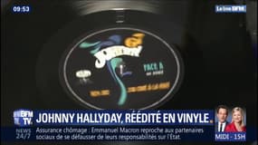Johnny Hallyday réédité en vinyle