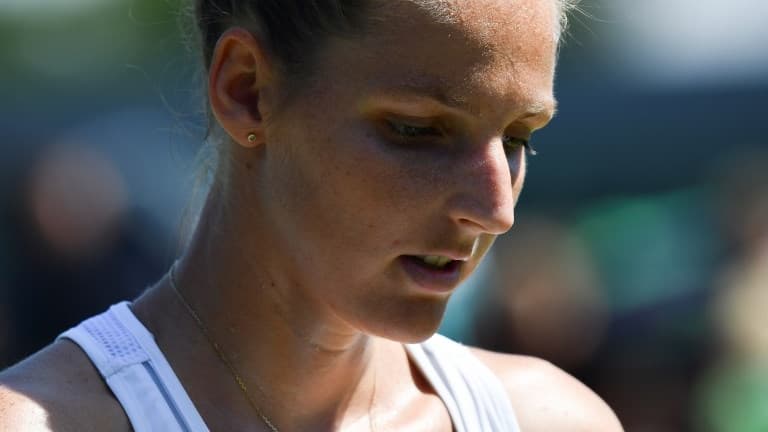 Kristyna Pliskova ne brasse pas d'air