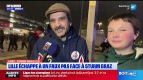 Losc-Sturm Graz: les supporters ravis après la victoire obtenue en fin de match