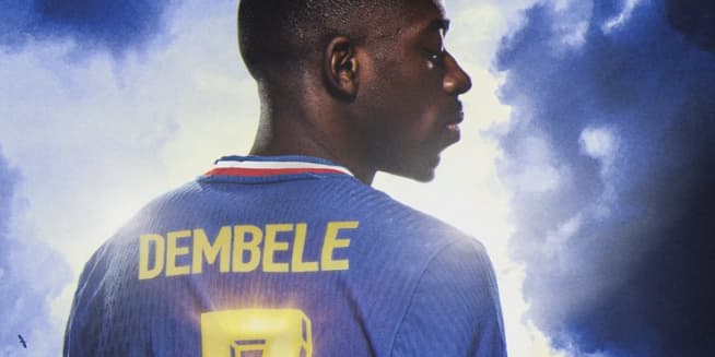 L'équipe de France et Nike ont sorti un flocage collector pour célébrer le Ballon d'or 2025 d'Ousmane Dembélé