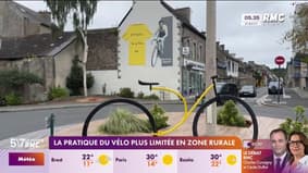 La pratique du vélo plus limitée en zone rurale 
