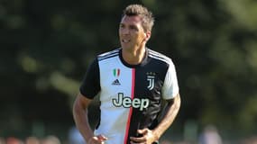 Mario Mandzukic avec la Juventus, le 14 août 2019