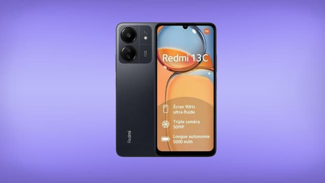 Moins de 150 euros et ce smartphone Redmi 13C est à vous !