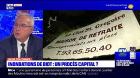 Azur Politiques: Jean Leonetti retient une "prise de conscience" après les inondations de 2015 à Biot