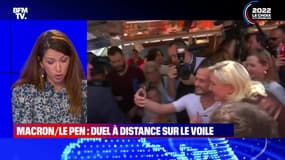 Macron/Le Pen : duel à distance sur le voile - 15/04