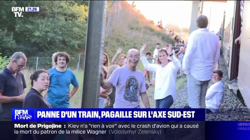 Transport: les voyageurs d'un train Annecy-Paris bloqués plusieurs heures sur les voies au niveau de Miribel (Ain)