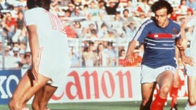 Michel Platini, lors de l'Euro 1984