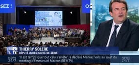 Thierry Solère face à Jérôme Guedj: Le meeting d'Emmanuel Macron agace Manuel Valls