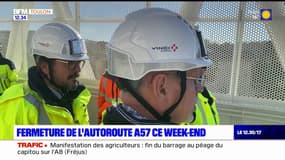 Var: l'autoroute A57 fermée pour le week-end