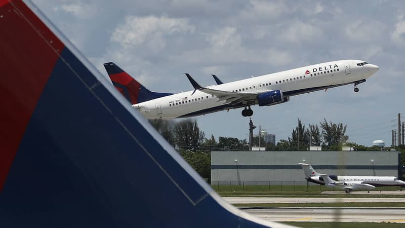 Un avion de la compagnie Delta Airlines (photo d'illustration)