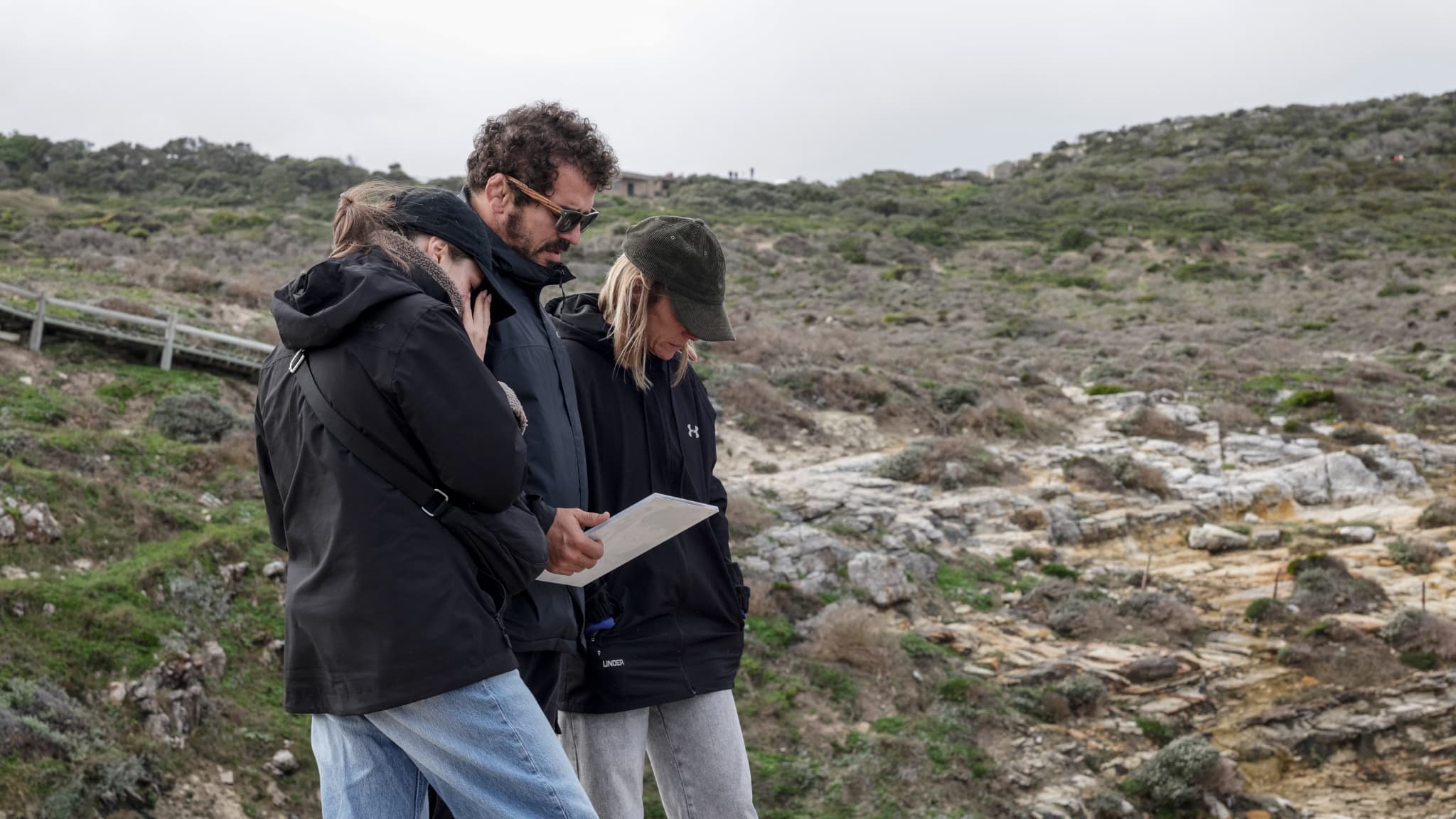La famille de Medhi Narjissi à Dias Beach le 7 août 2025