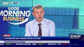 Nicolas Doze : Le problème des congés payés à l'étude - 30/11