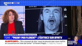 Isabelle Saporta, directrice des éditions Fayard: Florent Pagny "a une force de vie incroyable, il est lumineux et courageux"