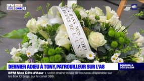 Alpes-Maritimes: les obsèques de Tony, patrouilleur sur l'A8 mort en intervention, ont eu lieu ce jeudi