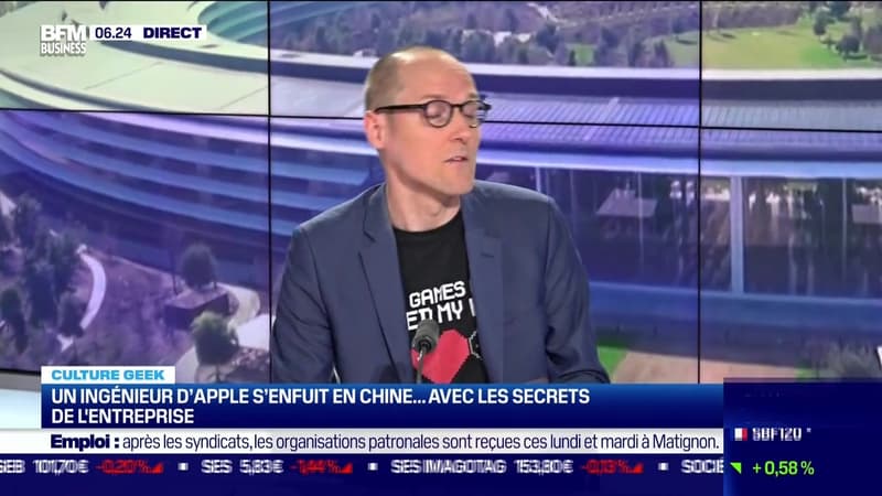 Culture Geek : Un ingénieur d'Apple s'enfuit en Chine... avec les secrets de l'entreprise, par Anthony Morel - 22/05